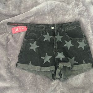 fun star jean shorts